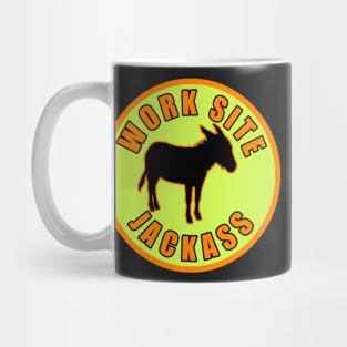 Work Site Jackass - Safety Colors Mug